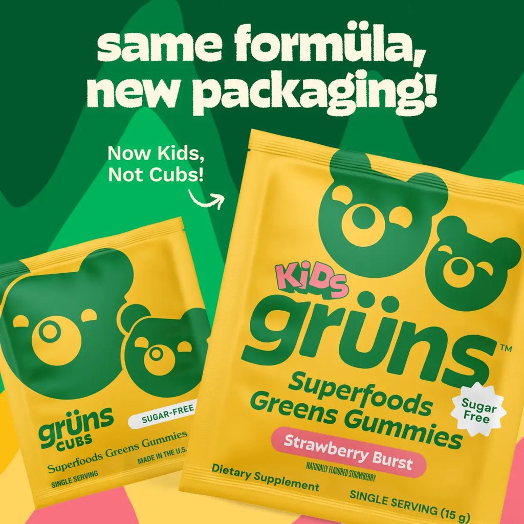 Grüns Kids - Your Routine Just Got Easier