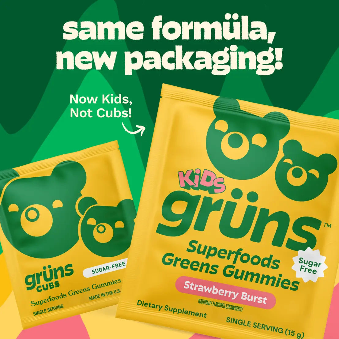 Grüns Kids - Your Routine Just Got Easier