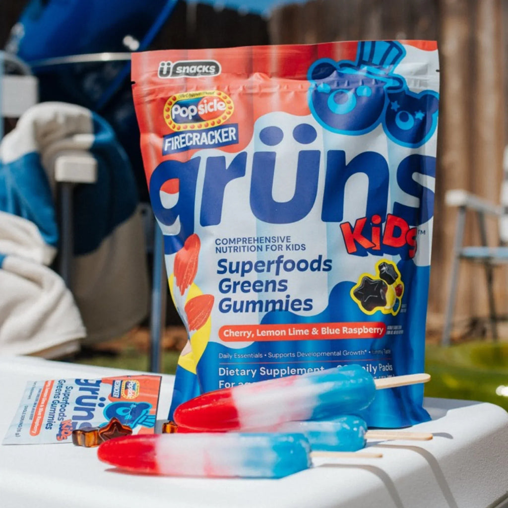 Popsicle® Firecracker Grüns Kids - More Plants in Your Routine
